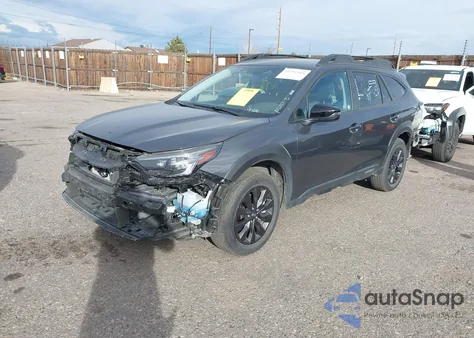 2025 Subaru Outback Onyx Edition from USA, damaged, VIN 4S4BTALC3S3234335